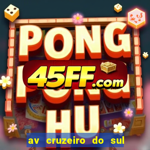 av cruzeiro do sul tem rodizio